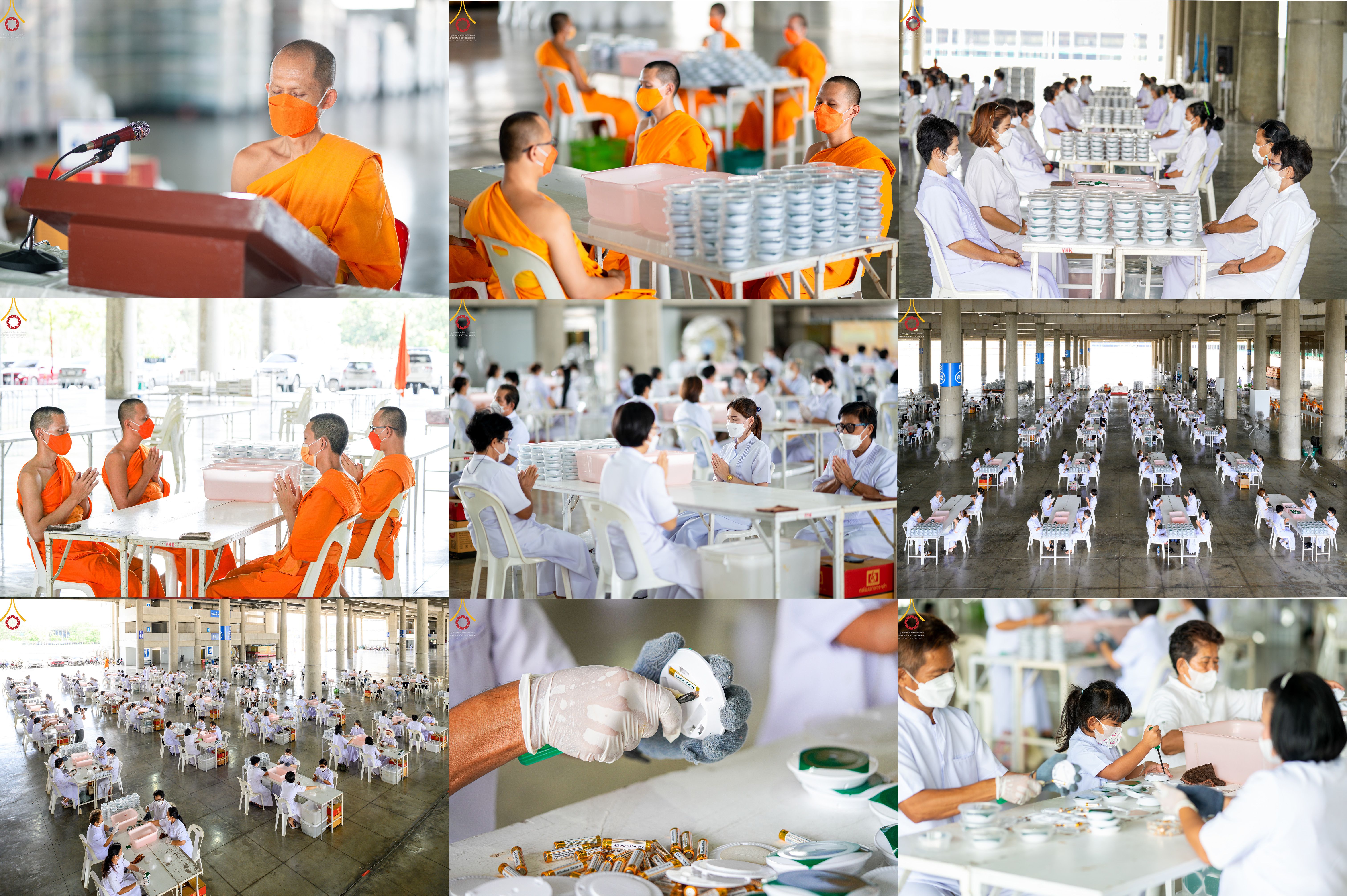 ภาพ No. 49404 : ประมวลภาพสาธุชนร่วมรับบุญ แกะถ่าน Led วันที่ 10 สิงหาคม พ.ศ. 2565 ณ วัดพระธรรมกาย