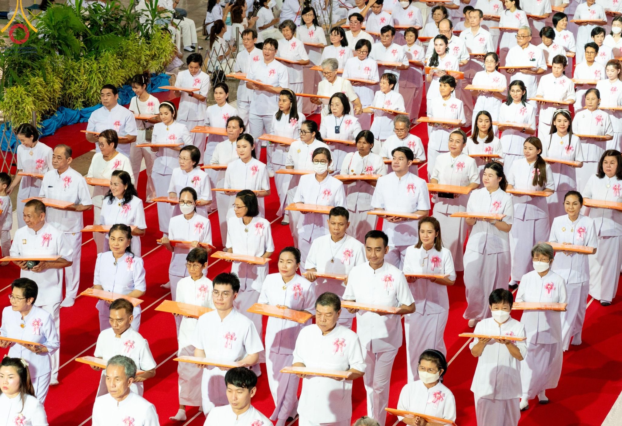 ภาพ No. 150134 : พิธีทอดผ้าป่าสมทบกฐินวัดพระธรรมกาย และสมทบกฐิน 30,000 วัดทั่วไทย ครั้งที่ 1 เนื่องในวันธรรมชัย 27 สิงหาคม พ.ศ.2567 ณ สภาธรรมกายสากล วัดพระธรรมกาย