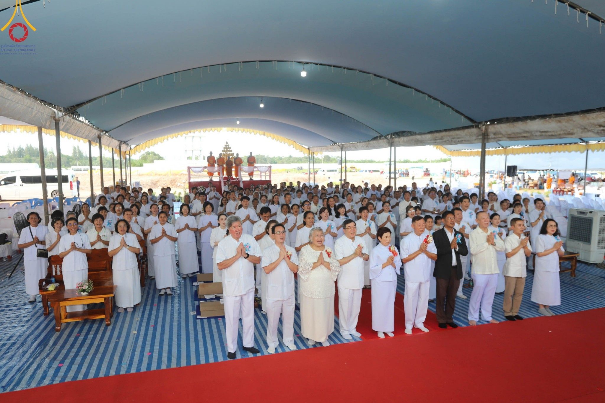 ภาพ No. 91442 : พิธีทอดผ้าป่ายกยอดดอกบัวสิริปทุมทิพย์  ประดิษฐาน ณ ปทุมเจดีย์  (เจดีย์พระพุทธเจ้า ๕ พระองค์) ณ ศูนย์อบรมเยาวชนจังหวัดปัตตานี 22 ตุลาคม พ.ศ.2566