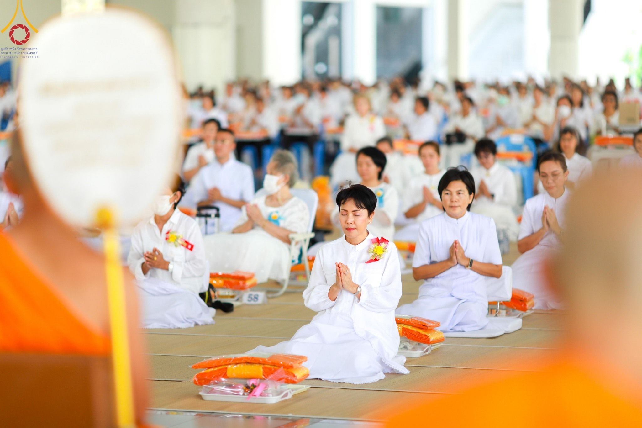 ภาพ No. 143076 : พิธีบุพเปตพลี ครั้งที่ 153 ร่วมอุทิศบุญแด่หมู่ญาติที่ล่วงลับไปแล้ว และสืบทอดอายุพระพุทธศาสนา ในวันศุกร์ที่ 5 กรกฏาคม พ.ศ.2567 (วันพระแรม 14 ค่ำ เดือน 7) ณ หอฉันคุณยายอาจารย์ฯ วัดพระธรรมกาย