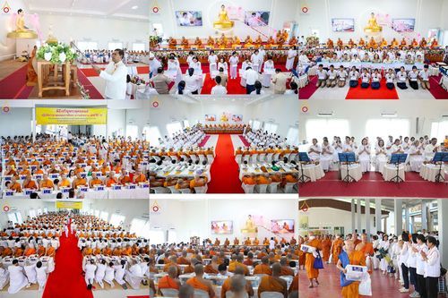 วันอังคารที่ 6 มกราคม พ.ศ. 2569 พิธีเจริญพุทธมนต์ ปฏิบัติธรรม มอบทุนการศึกษา ถวายสังฆทาน 142 วัด ณ ศูนย์ปฏิบัติธรรมพระมงคลเทพมุนี อ.สองพี่น้อง จ.สุพรรณบุรี