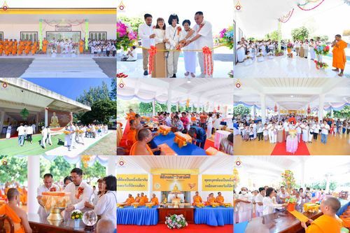 วันเสาร์ที่ 28 กุมภาพันธ์  พ.ศ. 2569 พิธีทอดผ้าป่าสามัคคีเพื่อสร้างอาคารที่พักสามเณร ณ ศูนย์ปฏิบัติธรรมสวนผึ้ง จ.ราชบุรี