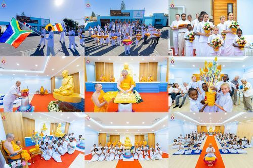 วันอาทิตย์ที่ 8 มีนาคม พ.ศ. 2569 พิธีสมโภชรูปเหมือนพระมงคลเทพมุนี (สด จนฺทสโร) และพิธีทอดผ้าป่าสามัคคีเพื่อสร้างวิหารพระมงคลเทพมุนี ณ วัดพุทธเคปทาวน์ ประเทศแอฟริกาใต้