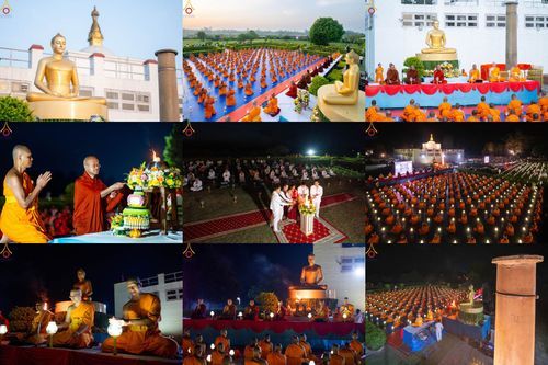 วันอังคารที่ 17 มีนาคม พ.ศ. 2569 พิธีจุดประทีปเป็นพุทธบูชา ณ วิหารมายาเทวี ลุมพินี ประเทศเนปาล