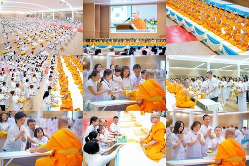 วันอาทิตย์ที่ 17 พฤษภาคม พ.ศ.2569 พิธีร่วมบุญการศึกษาพระภิกษุสามเณร (หนังสือบาลี นักธรรม ทางก้าวหน้า World-Pec) ณ ห้องแก้วสารพัดนึก 2 วัดพระธรรมกาย