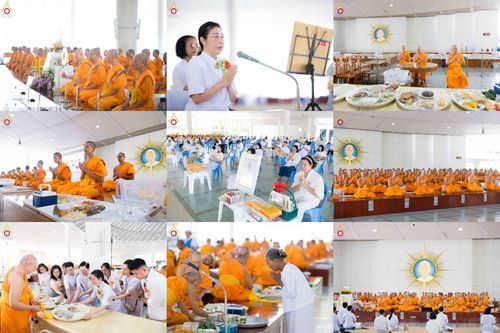 วันที่ 23 พฤษภาคม พ.ศ. 2569 พิธีถวายภัตตาหารเมนูสวรรค์ เพื่อการบรรลุธรรม ณ หอฉันคุณยายอาจารย์ฯ วัดพระธรรมกาย จังหวัดปทุมธานี