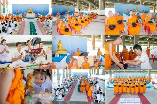 วันอาทิตย์ที่ 19 กรกฎาคม พ.ศ.2569 พิธีตักบาตรโครงการบรรพชาสามเณรนานาชาติ รุ่นที่ 15 ณ มหารัตนวิหารคด 6 วัดพระธรรมกาย