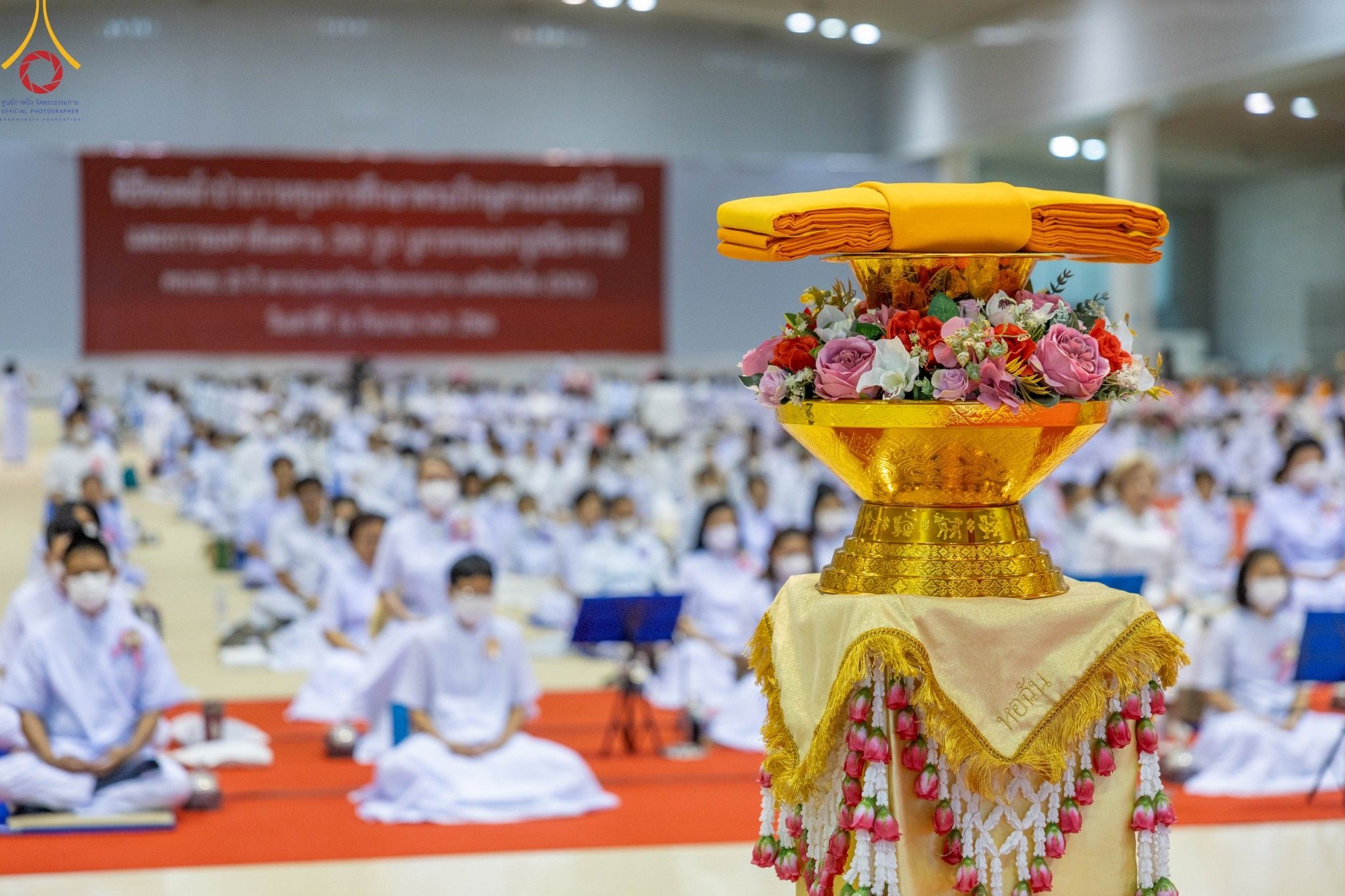 ภาพ No. 88230 : พิธีทอดผ้าป่าถวายทุนการศึกษาพระภิกษุสามเณรทั่วโลก, มอบโล่ผู้อุปถัมภ์มหาวิทยาลัยฯ ในวันครบรอบสถาปนา 20 ปี มหาวิทยาลัยธรรมกายแคลิฟอร์เนีย (DOU), พิธีถวายมหาสังฆทาน 108 รูป บูชาธรรมมหาปูชนียาจารย์ วันเสาร์ที่ 16 กันยายน พ.ศ. 2566 ณ ห้องแก้วสารพัดนึก1 วัดพระ