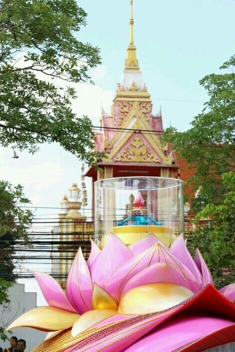 ภาพ No.11261:ประมวลภาพธุดงค์ธรรมชัยอัญเชิญพระบรมธาตุ วันที่ 8 พ.ค. 2557 จ.สระบุรี