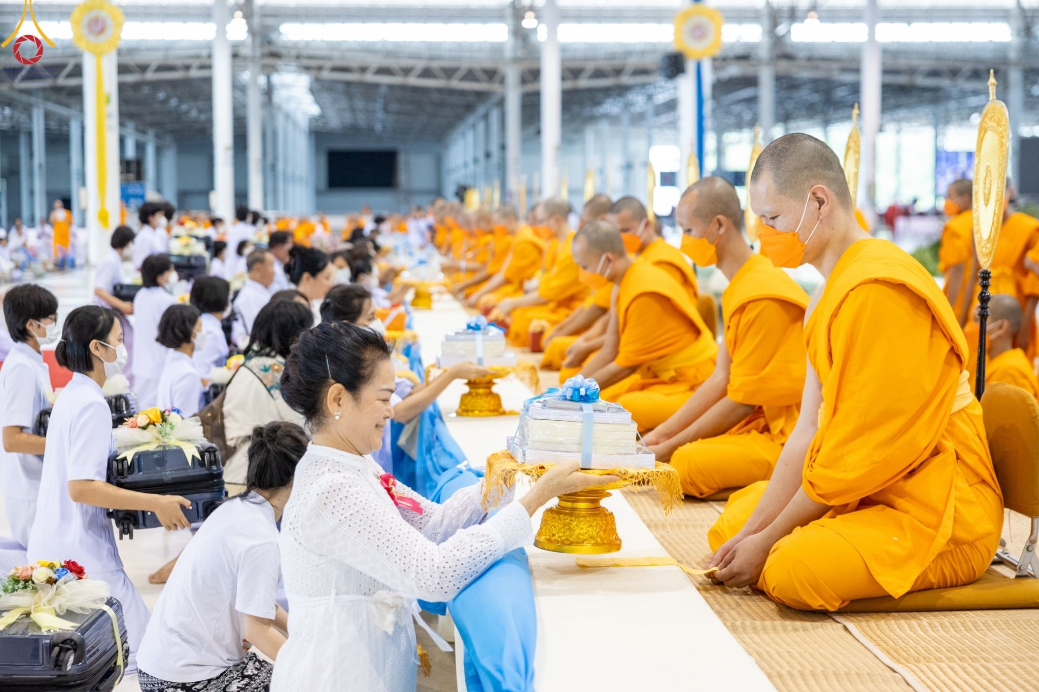 ภาพ No. 88208 : พิธีมุทิตาสักการะ เปรียญธรรม 9,6,3 และบาลีศึกษา 6,3  พิธีมอบดวงแก้วสามเณรทรงบาลีไวยากรณ์ วันอาทิตย์ 17 กันยายน พ.ศ. 2566 ณ สภาธรรมกายสากล วัดพระธรรมกาย