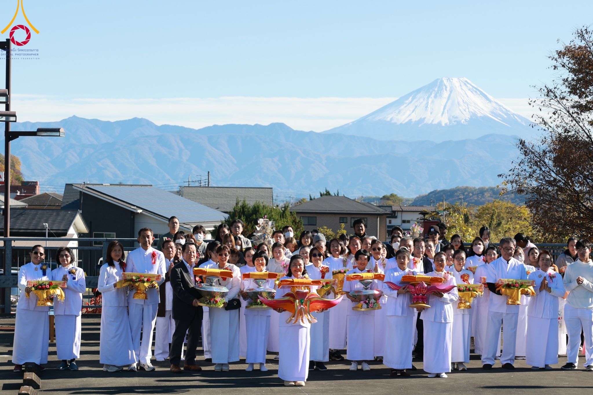ภาพ No. 95448 : พิธีทอดกฐินบรมจักรพรรดิสร้างทุกสิ่ง วัดพระธรรมกายยามานาชิ ประเทศญี่ปุ่น วันอาทิตย์ที่ 19 พฤศจิกายน พ.ศ. 2566