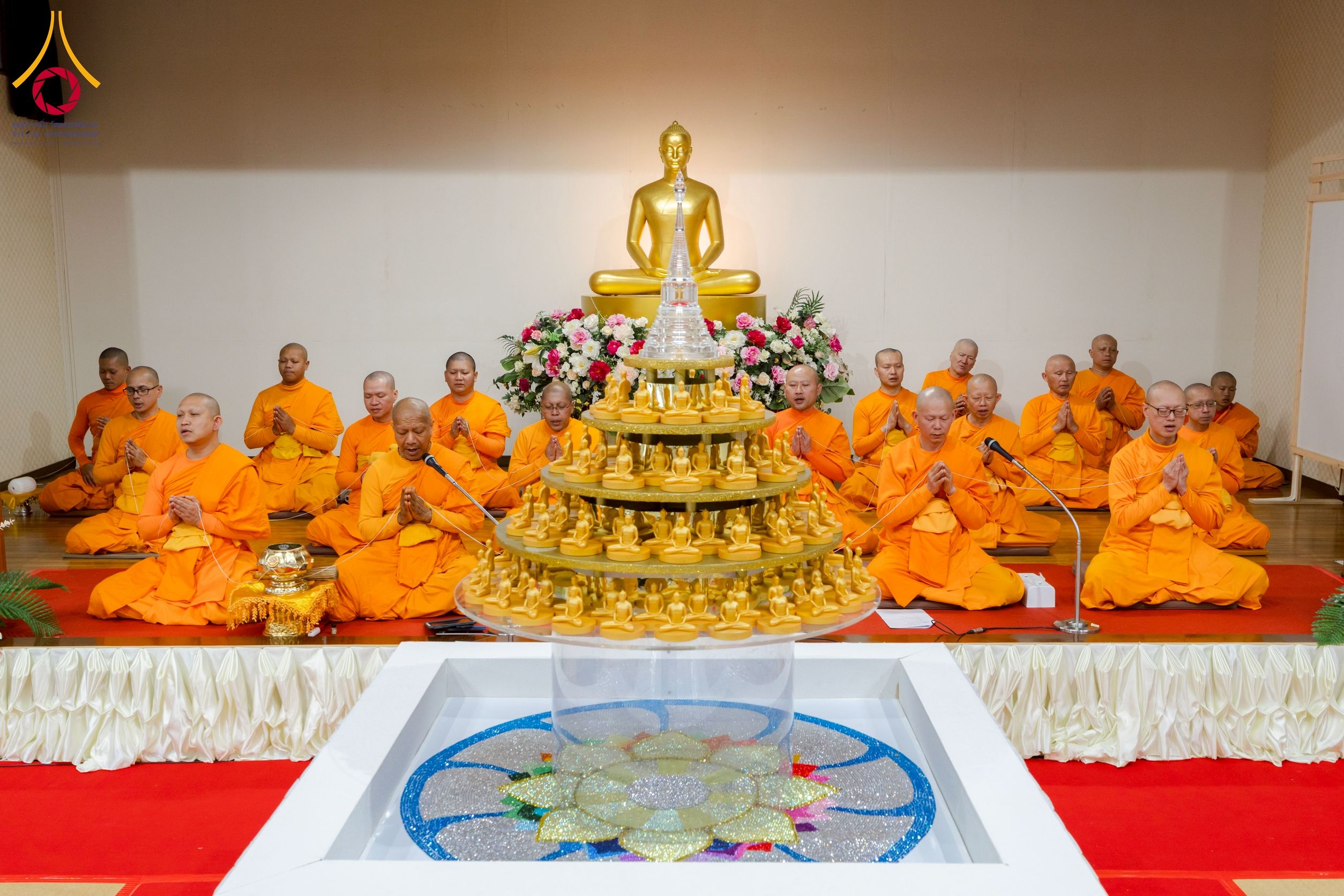 ภาพ No. 220965 : วันที่ 13 เมษายน พ.ศ. 2568 พิธีโปรยรัตนชาติปฐมเริ่มสถาปนาเจดีย์ และ พิธีเปิดหมู่บ้านปฏิบัติธรรม เพื่อการบรรลุธรรม ณ วัดป่าธรรมกายนานาชาติโทชิหงิ ประเทศญี่ปุ่น