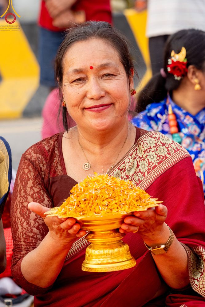 ภาพ No.317085:วันเสาร์ที่ 28 มีนาคม พ.ศ.2569 ธรรมยาตราจาริก ณ ซุ้มประตูลุมพินีเกต(Lumbini Gate) ประเทศเนปาล