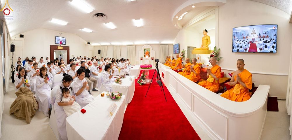 ภาพ No.53952:ประมวลภาพพิธีทอดกฐินบรมจักรพรรดิ ณ วัดพระธรรมกายนิวเจอร์ซี ประเทศสหรัฐอเมริกา ปีพุทธศักราช 2565