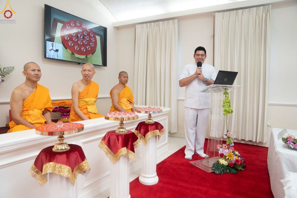 ภาพ No.53953:ประมวลภาพพิธีทอดกฐินบรมจักรพรรดิ ณ วัดพระธรรมกายนิวเจอร์ซี ประเทศสหรัฐอเมริกา ปีพุทธศักราช 2565