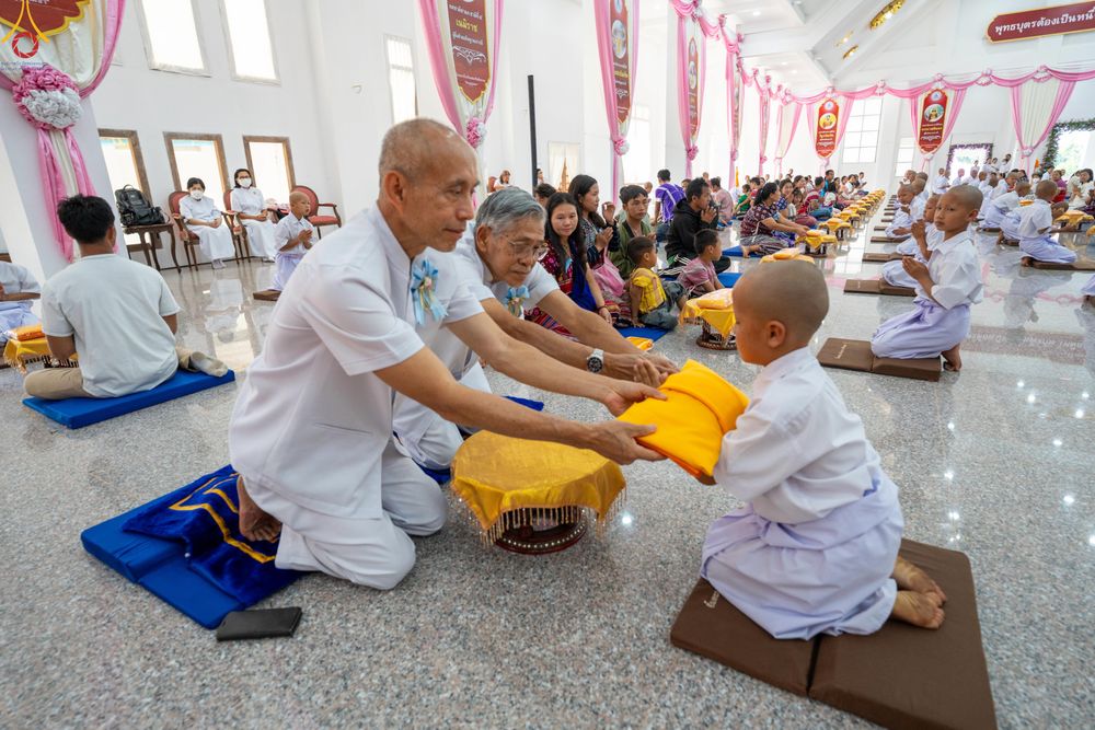 ภาพ No.317893:วันพุธที่ 1 เมษายน พ.ศ.2569  โครงการบรรพชาสามเณรภาคฤดูร้อน รุ่นที่ 33  ประจำปี ๒๕๖๙ บูชาธรรม 82 ปี หลวงพ่อธัมมชโย  ณ วัดบ้านขุน อำเภอฮอด จังหวัดเชียงใหม่