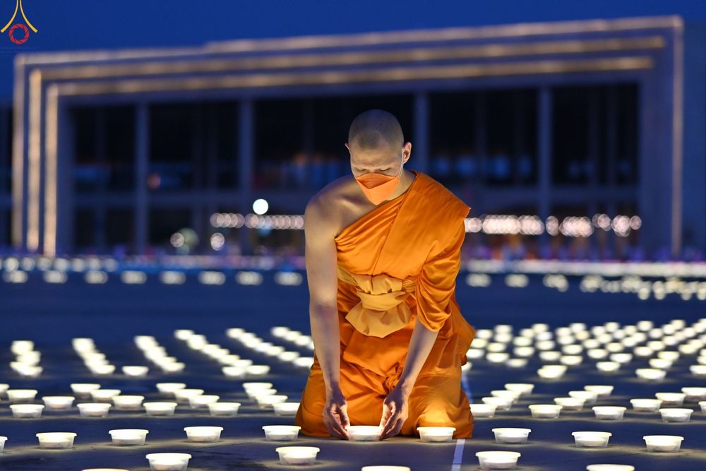 ภาพ No.46311:ประมวลภาพพิธีจุดวิสาขประทีป 2565 ณ วัดพระธรรมกาย
