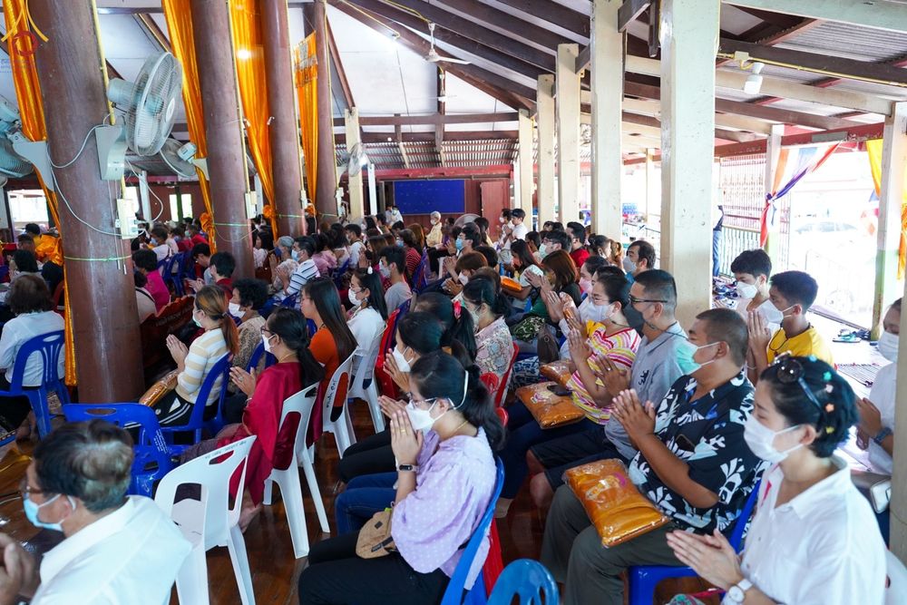 ภาพ No.55964:ประมวลภาพพิธีทอดกฐินสามัคคี ณ วัดโพธิ์ จ.พระนครศรีอยุธยา (วันที่ 23 ตุลาคม พ.ศ. 2565)