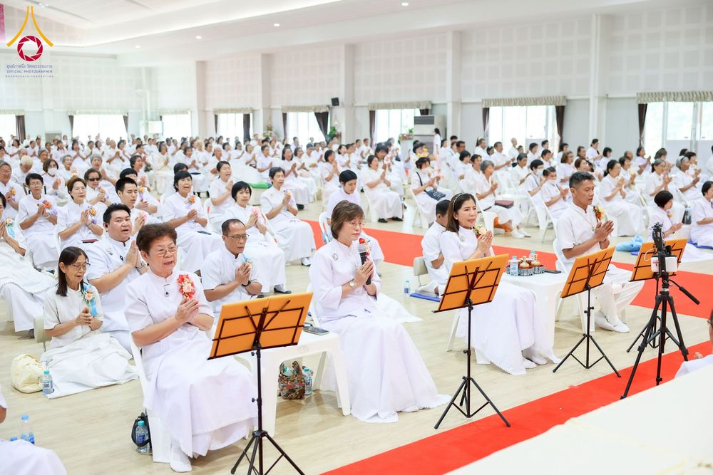 ภาพ No.254853:วันที่ 15 ตุลาคม พ.ศ. 2568 พิธีบรรจุพระบรมสารีริกธาตุภายในพระเกตุองค์พระประธาน สมโภชพระประธาน พระธรรมกาย ณ ศูนยอบรมเยาวชนกาญจนบุรี