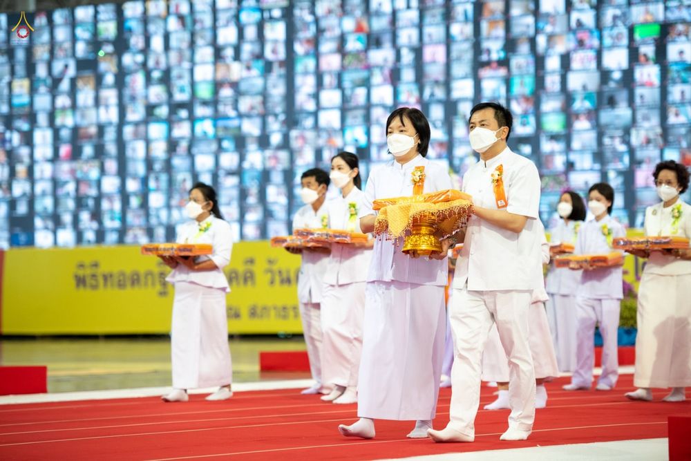 ภาพ No.38755:พิธีทอดกฐินสามัคคี ณ สภาธรรมกายสากล วัดพระธรรมกาย