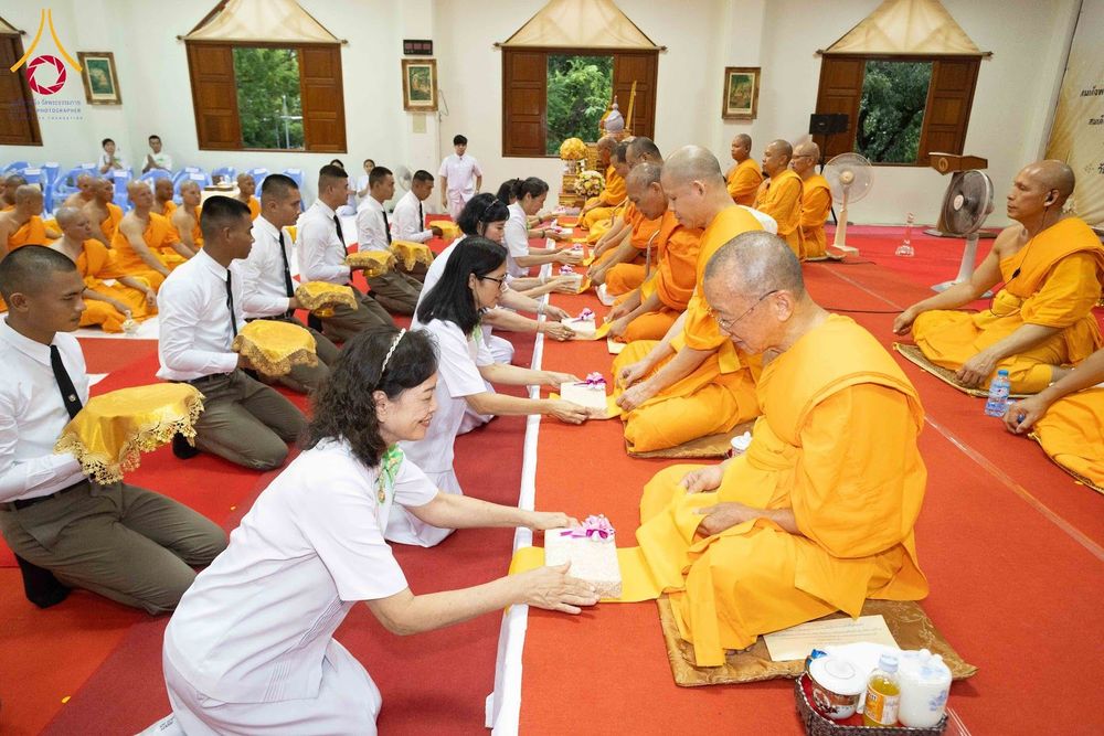 ภาพ No.349624:วันอังคารที่ 15 กันยายน พ.ศ.2569  พิธีขอขมา รับบาตร ผ้าไตร และบรรพชา "โครงการบรรพชาและพัฒนาศีลธรรม นักเรียนนายสิบตำรวจรุ่นที่ 16“ ศูนย์ฝึกอบรมตำรวจภูธร ภาค 1 ณ วัดพระพุทธบาท ราชวรมหาวิหาร  จ.สระบุรี