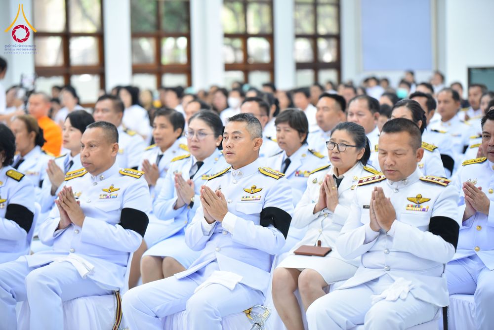 ภาพ No.280649:วันศุกร์ที่ 12 ธันวาคม พ.ศ.2568 พิธีบำเพ็ญกุศลปัญญาสมวาร (50 วัน) อุทิศถวายพระราชกุศลแด่ “พระพันปีหลวง” ณ วัดพระธรรมกาย