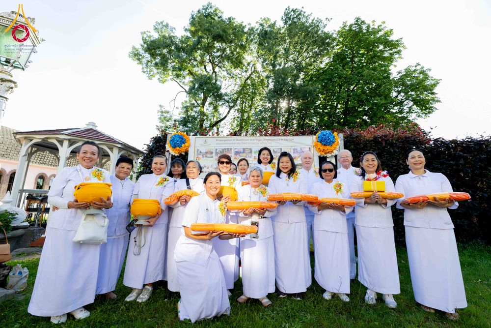 ภาพ No.336745:วันที่ 14 มิถุนายน พ.ศ. 2569 พิธีอุปสมบทธรรมทายาท นานาชาติยุโรปรุ่นที่ 11 เบลเยียม