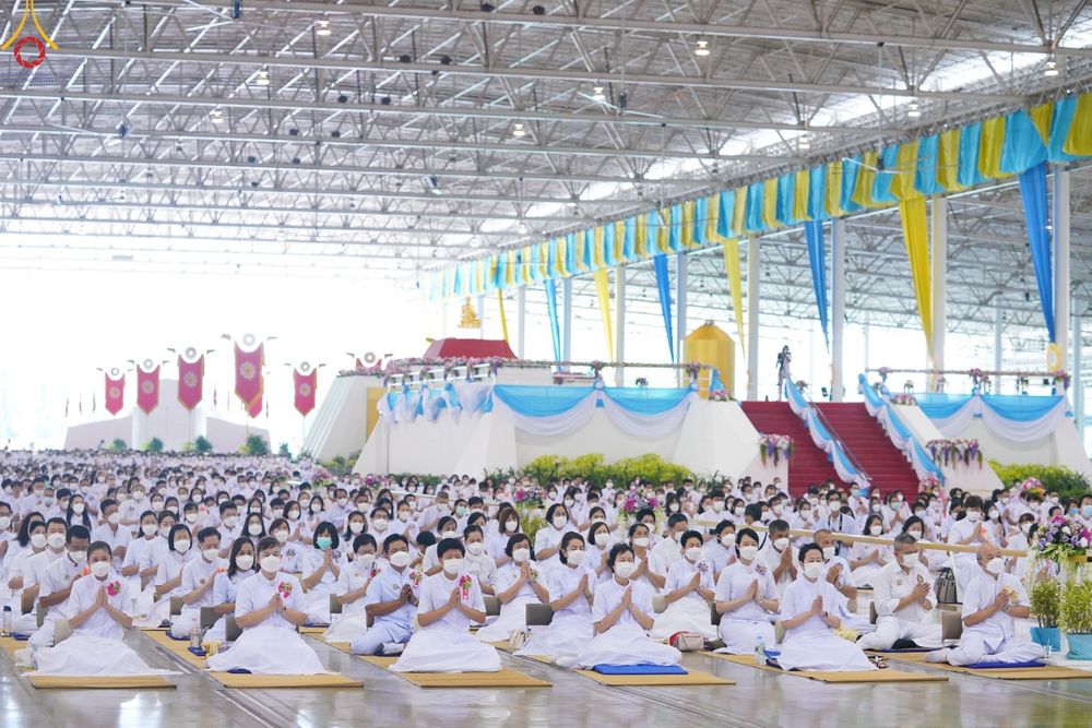 ภาพ No.51162:ประมวลภาพพิธีวันครูผู้ค้นพบวิชชาธรรมกาย ปี 2565