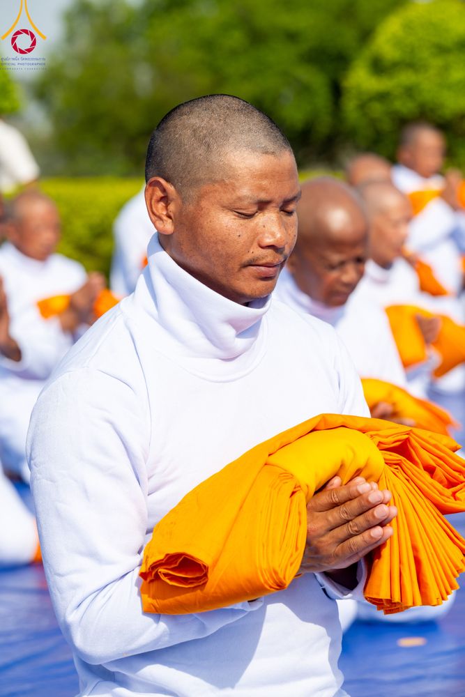 ภาพ No.314113:วันจันทร์ที่ 16 มีนาคม พ.ศ. 2569 พิธีเวียนเทียนประทักษิณ และพิธีบรรพชาสามเณร 500 รูป ณ วิหารมายาเทวี ประเทศเนปาล