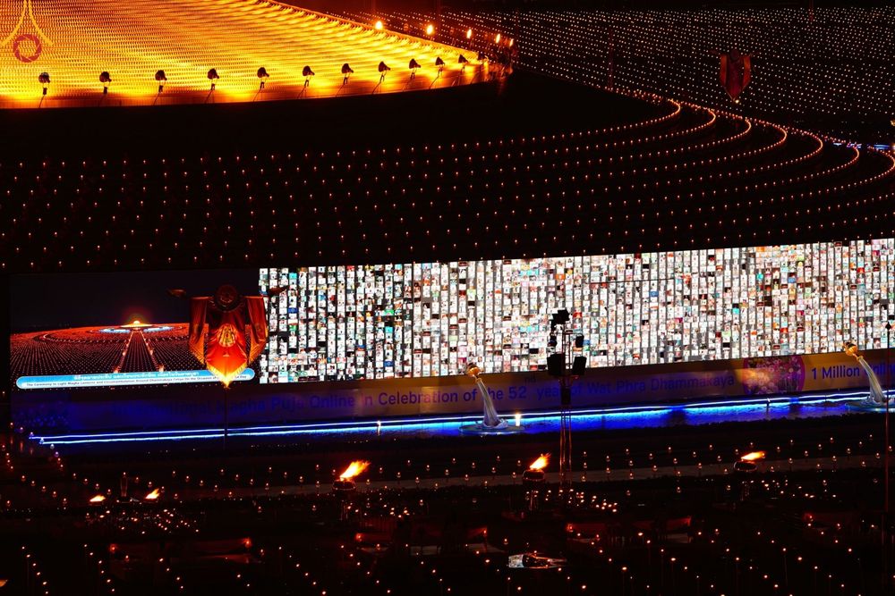 ภาพ No.43451:ประมวลภาพวันมาฆบูชา ประจำปี พ.ศ. 2565 ณ วัดพระธรรมกาย
