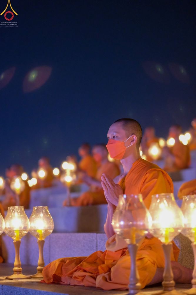 ภาพ No.45014:ประมวลภาพพิธีจุดประทีป​ วันคุ้ม​ครองโลก ณ วัดพระธรรมกาย