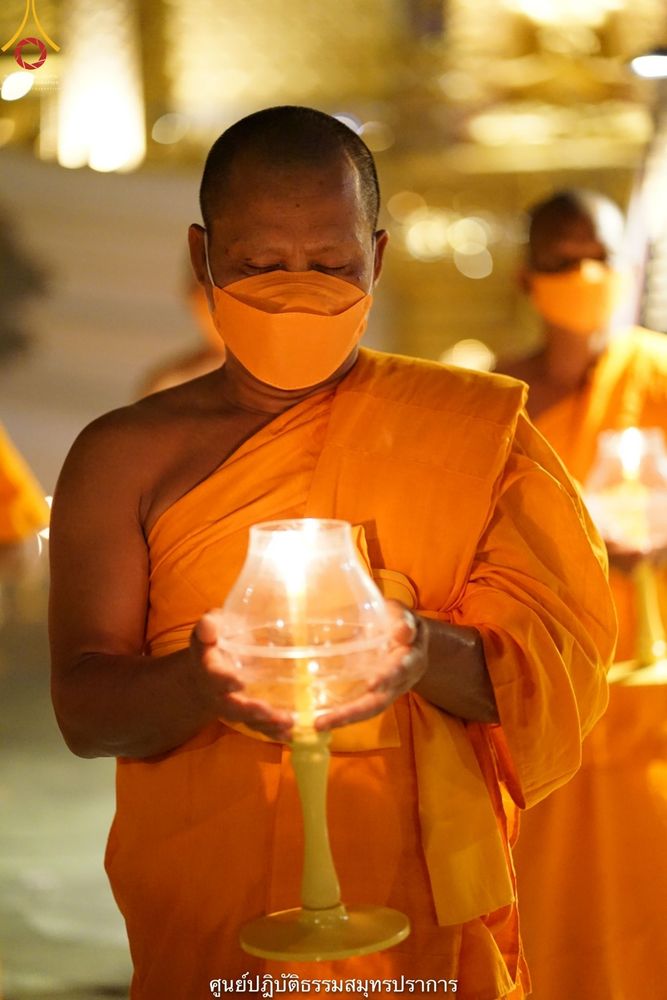 ภาพ No.42087:พิธีตัดปอยผม ปลงผม ขอขมารับผ้าไตรและพิธีบรรพชา ในโครงการอุปสมบท บูชาธรรมมหาปูชนียาจารย์ ประจำปี 2564 ชุดที่ 20