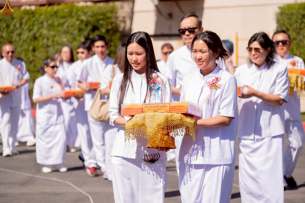 ภาพ No.259304:วันอาทิตย์ที่ 12 ตุลาคม พ.ศ. 2568 พิธีทอดกฐินบรมจักรพรรดิ สร้างอุโบสถ 82 ปี บูชาธรรมหลวงพ่อธัมมชโย ณ วัดพระธรรมกายแคลิฟอร์เนีย ประเทศสหรัฐอเมริกา 