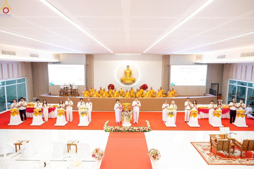 ภาพ No.268561:วันพฤหัสบดีที่ 23 ตุลาคม พ.ศ. 2568 พิธีทอดกฐินเพื่อสร้างสุขพิมาน ณ ศูนย์ปฏิบัติธรรมภาคใต้ บางกล่ำ สงขลา