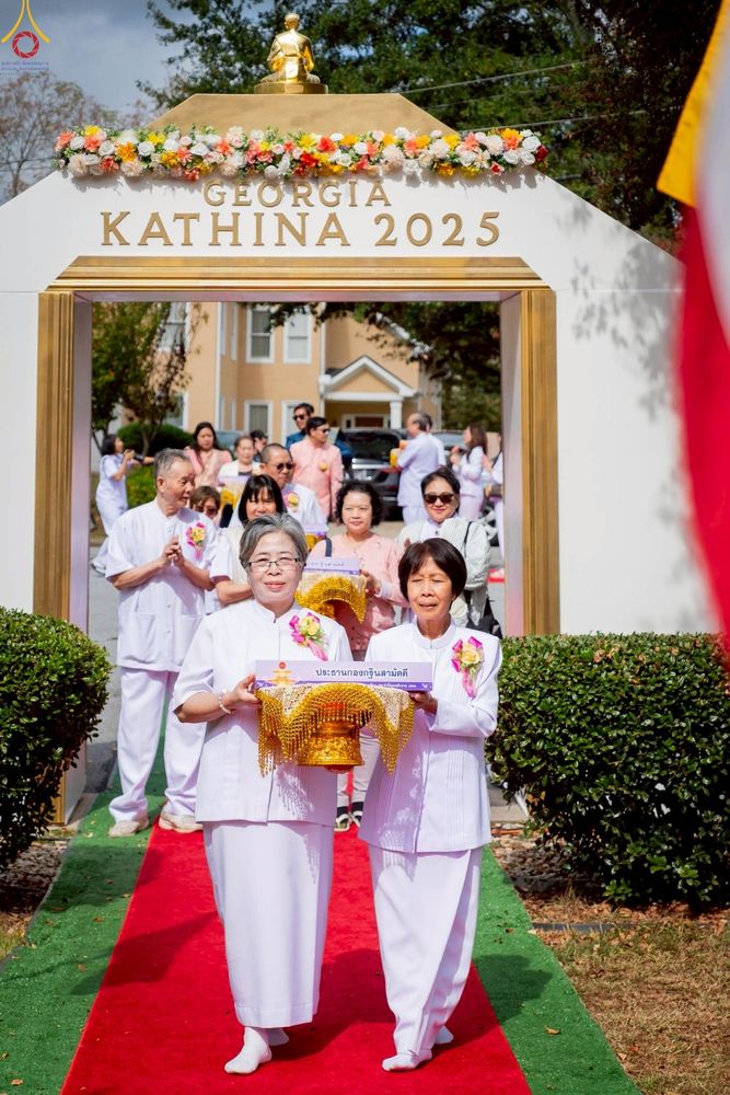 ภาพ No.263091:วันอาทิตย์ที่ 19 ตุลาคม พ.ศ. 2568 พิธีทอดกฐินสามัคคี ณ วัดพระธรรมกายจอร์เจีย  ประเทศสหรัฐอเมริกา 