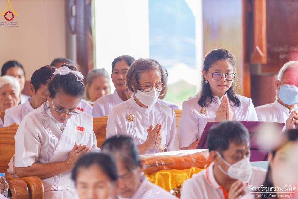 ภาพ No.166238:พิธีทอดกฐิน ณ วัดเจริญธรรมนิมิตร จ.ราชบุรี ในโครงการกฐินสามัคคีทั่วไทย 30,000 วัด บูชาธรรม 80 ปี หลวงพ่อธัมมชโย โดยคณะศิษยานุศิษย์วัดพระธรรมกาย วันที่ 20 ตุลาคม พ.ศ. 2567