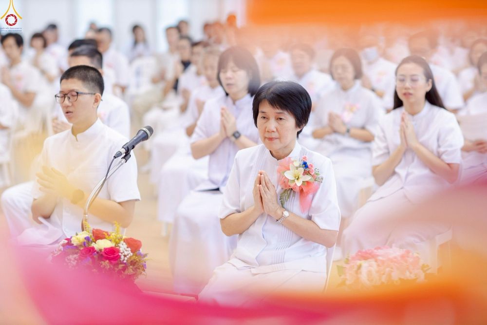 ภาพ No.254250:วันที่ 12 ตุลาคม พ.ศ. 2568 พิธีทอดกฐินสามัคคีวัดพระธรรมกายสิงคโปร์  新加坡法身寺功德衣法会 Dhammakaya Centre Singapore Kathina Ceremony  