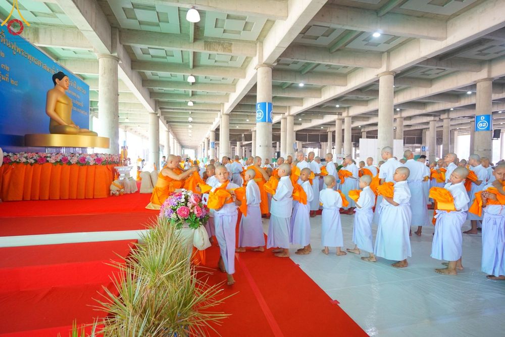 ภาพ No.134144:พิธีบรรพชาสามเณร โครงการบรรพชาสามเณร ฟื้นฟูพระพุทธศาสนาทั่วไทย ศูนย์อบรมวัดพระธรรมกาย วันเสาร์ที่ 6 เมษายน พ.ศ. 2567