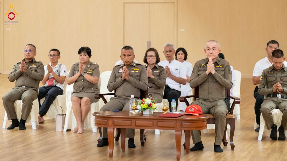 ภาพ No.351197:วันที่ 21 กันยายน พ.ศ. 2569 พิธีปิดโครงการบรรพชาพัฒนาคุณธรรม จริยธรรม  สำหรับนักเรียนนายสิบตำรวจ (นสต.) รุ่นที่ 16 ศูนย์ฝึกอบรมตำรวจภูธรภาค 1