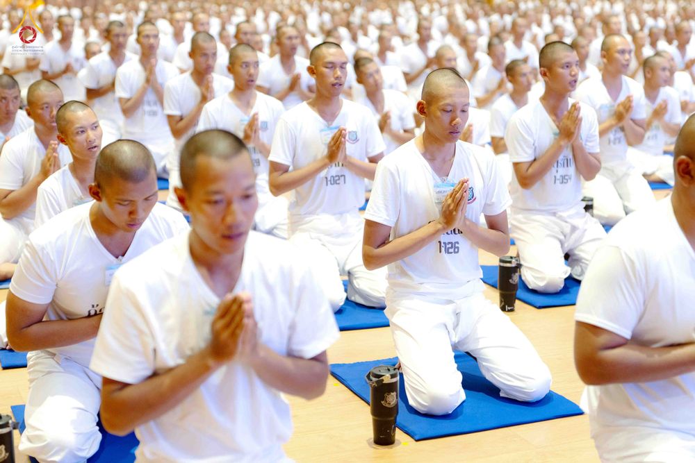 ภาพ No.340604:วันที่ 24-25 กรกฎาคม พ.ศ. 2569 โครงการพัฒนาคุณธรรม จริยธรรม สำหรับนักเรียนนายสิบตำรวจ (นสต.) รุ่นที่ 17 ศูนย์ฝึกอบรมตำรวจภูธรภาค 1 ได้จัดกิจกรรม WalkRally สวดมนต์นั่งสมาธิ และฟังธรรมจากพระอาจารย์ ณ ศูนย์ปฏิบัติธรรมเวิล์ดพีช วัลเล่ย์ (World Peace Valley) 