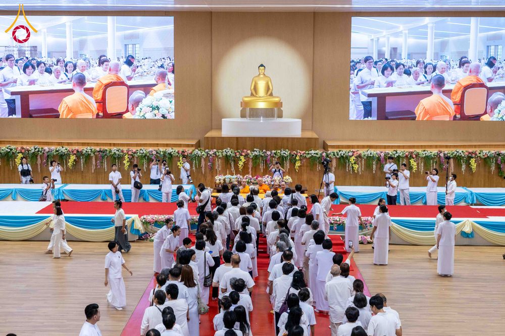 ภาพ No.310588:วันอาทิตย์ที่ 22 กุมภาพันธ์ พ.ศ. 2569 พิธีมุทิตาสักการะในโอกาสอายุวัฒนะมงคล 80 ปี พระพรหมวชิรปัญญาจารย์ (ทองดี สุรเตโช ป.ธ.9) ณ ห้องแก้วสารพัดนึก 2 วัดพระธรรมกาย จ.ปทุมธานี