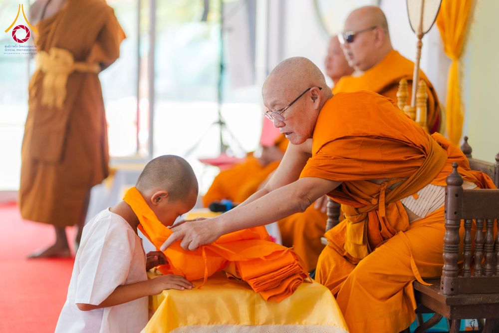 ภาพ No.318908:วันจันทร์ที่ 6 เมษายน พ.ศ.2569  โครงการบรรพชาสามเณรภาคฤดูร้อน ประจำปี 2569  บูชาธรรม 82 ปี หลวงพ่อธัมมชโย  ณ วัดห้วยตองสัก อำเภอจอมทอง จังหวัดเชียงใหม่