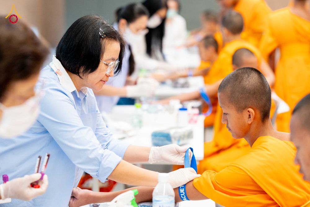 ภาพ No.342620:วันที่ 8 สิงหาคม พ.ศ. 2569  ตรวจสุขภาพประจำปีสามเณร ณ วัดพระธรรมกาย ปทุมธานี