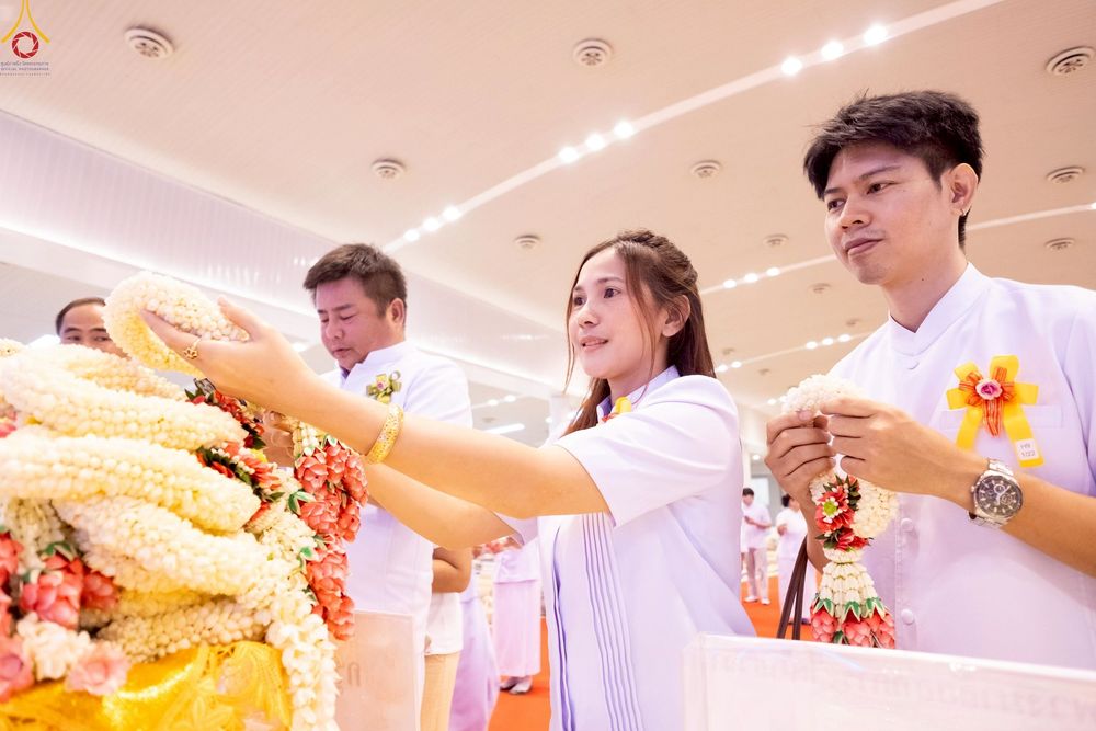 ภาพ No.243776:วันอาทิตย์ที่ 7 กันยายน พ.ศ. 2568 พิธีบูชาครูผู้ค้นพบวิชชาธรรมกาย , พิธีบูชาข้าวพระ ณ สภาธรรมกายสากล วัดพระธรรมกาย