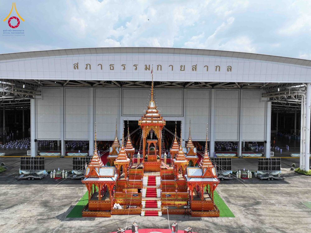 ภาพ No.316498:วันอาทิตย์ที่ 29 มีนาคม พ.ศ. 2569 พิธีทอดผ้าบังสุกุลและพิธีชำระร่าง โยมพ่อณรงค์ จินตมากุล  สิริอายุ 99 ปี 11 เดือน โยมบิดา พระครูปลัดรัตนวีรวัฒน์ (รังสฤษดิ์ อิทฺธิจินตโก) ที่ปรึกษาเจ้าคณะจังหวัดปทุมธานี เจ้าอาวาสวัดพระธรรมกาย  ณ ฌาปนสถานชั่วคราว ทางเข้า 