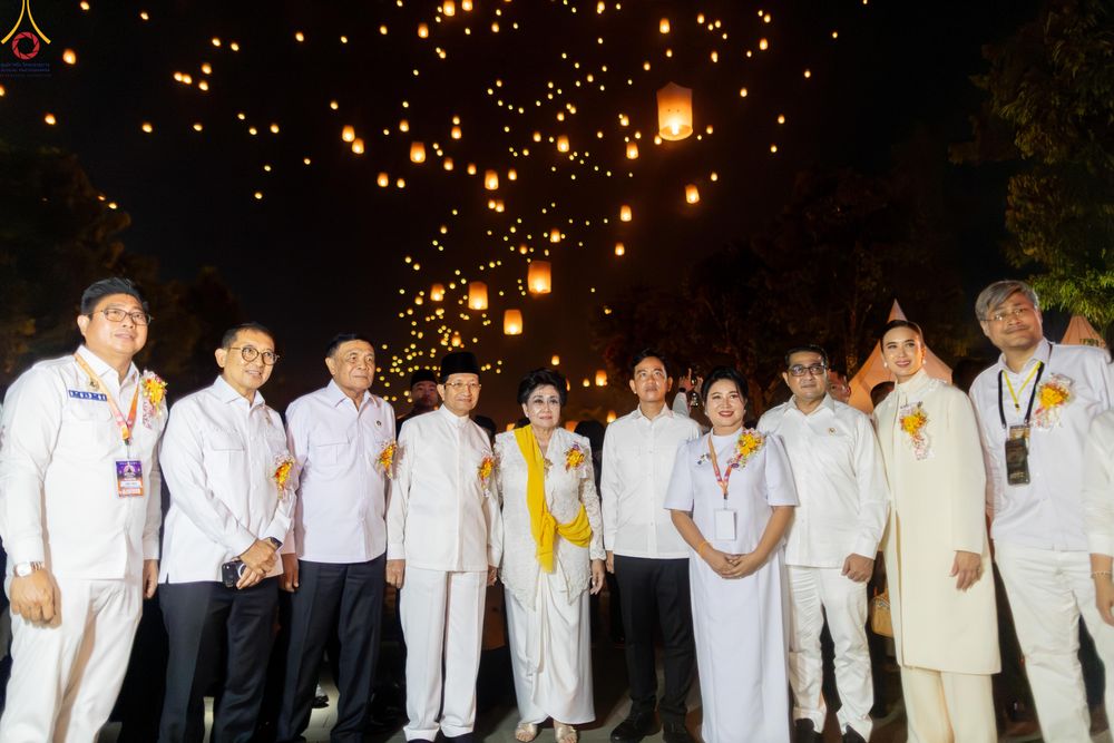ภาพ No.333357:วันอาทิตย์ที่ 31 พฤษภาคม พ.ศ. 2569 MBMI ,WALUB , มูลนิธิธรรมกาย , การท่องเที่ยวและการบินแห่งอินโดนีเซีย (injourney destinations) , สหภาพพระธรรมทูตไทยในอินโดนีเซีย-แอฟริกา และเครือข่าย คณะสงฆ์มหายาน , วัชรยาน และเถรวาท ในอินโดนีเซีย ร่วมกันการจัดงานเฉลิมฉ