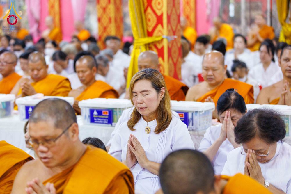 ภาพ No.298323:วันที่ 17 มกราคม พ.ศ. 2569  พิธีเจริญพระพุทธมนต์ ปฏิบัติธรรม มอบทุนการศึกษา ถวายสังฆทาน 109 วัด โครงการธรรมยาตราปีที่ 14 ณ วัดตะเคียน อำเภอบางกรวย จังหวัดนนทบุรี