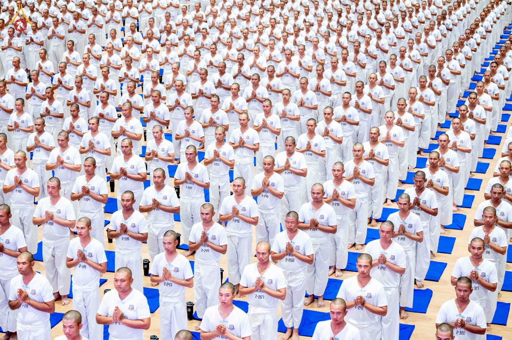 ภาพ No.340332:วันที่ 23 กรกฎาคม พ.ศ. 2569 พิธีเปิดโครงการพัฒนาคุณธรรม จริยธรรม สำหรับนักเรียนนายสิบตำรวจ (นสต.) รุ่นที่ 17 ศูนย์ฝึกอบรมตำรวจภูธรภาค 1 ระหว่างวันที่ 23-27 กรกฏาคม 2569 ( 5 วัน 4 คืน) ณ ศูนย์ปฏิบัติธรรมเวิล์ดพีช วัลเล่ย์ (World Peace Valley) เขาใหญ่  ต.ห
