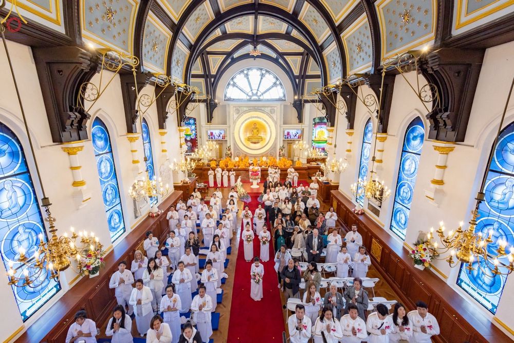 ภาพ No.54800:ประมวลภาพพิธีทอดกฐิน ณ วัดพระธรรมกายนิวคาสเซิล ประเทศอังกฤษ  (วันที่ 30 ตุลาคม พ.ศ. 2565)