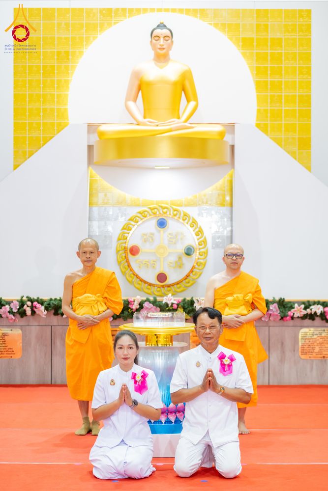 ภาพ No.315677:วันอาทิตย์ ที่ 22 มีนาคม พ.ศ. 2569 พิธีทอดผ้าป่าฉลองพระประธาน พิธีประดิษฐานพระบรมสารีริกธาตุในองค์พระประธาน พิธีจารึกชื่อบรรจุในแผ่นฌาน ณ ศูนย์ปฏิบัติธรรมสมุทรปราการ (บางบ่อ)